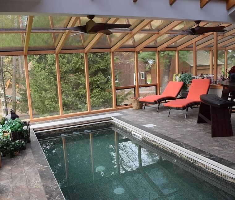 System 9 Wood Unit built by Hudson Valley Sunrooms